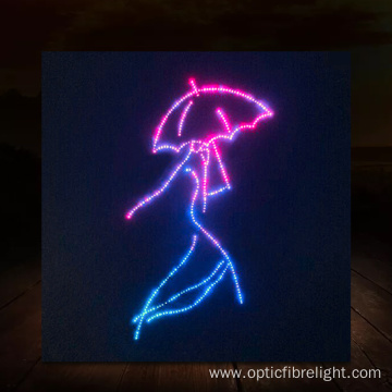 Fiber Optic Light Painting For Homes
